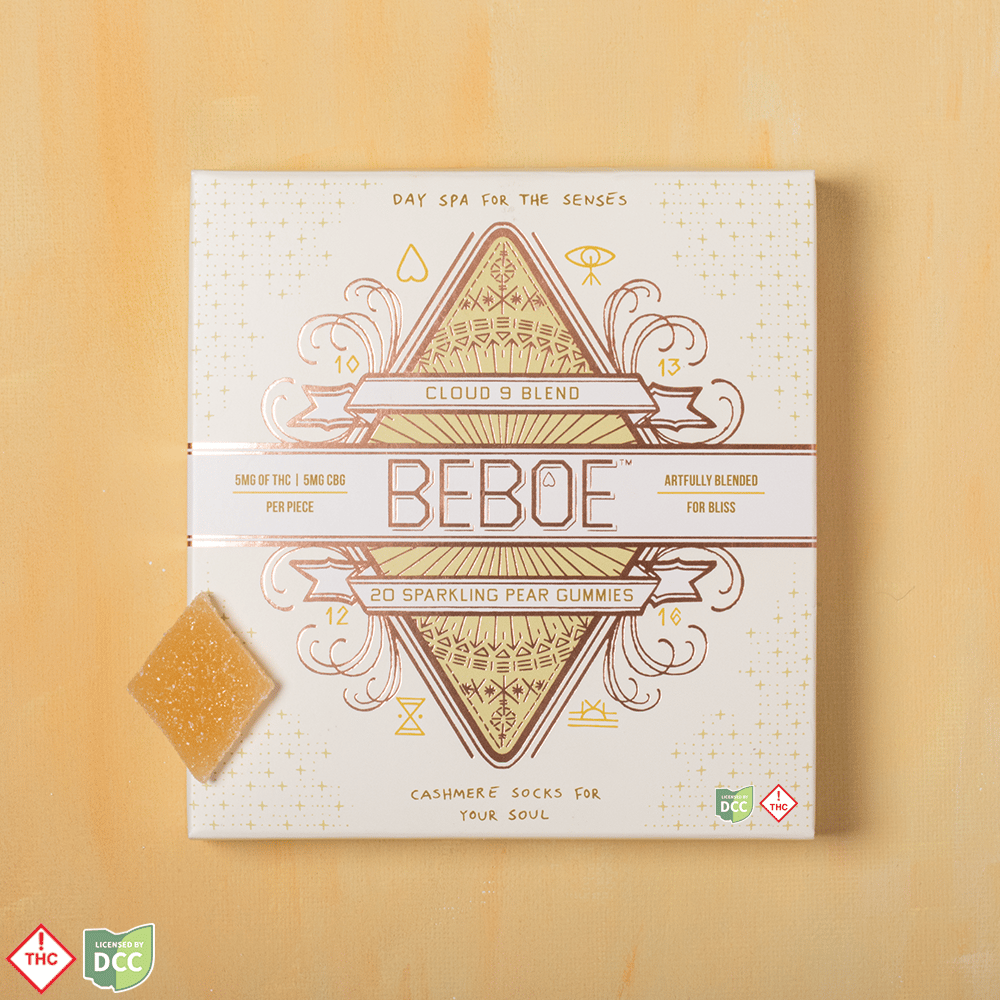 Beboe – 1:1 Sparkling Pear [20pk] (100mg THC/100mg CBG)