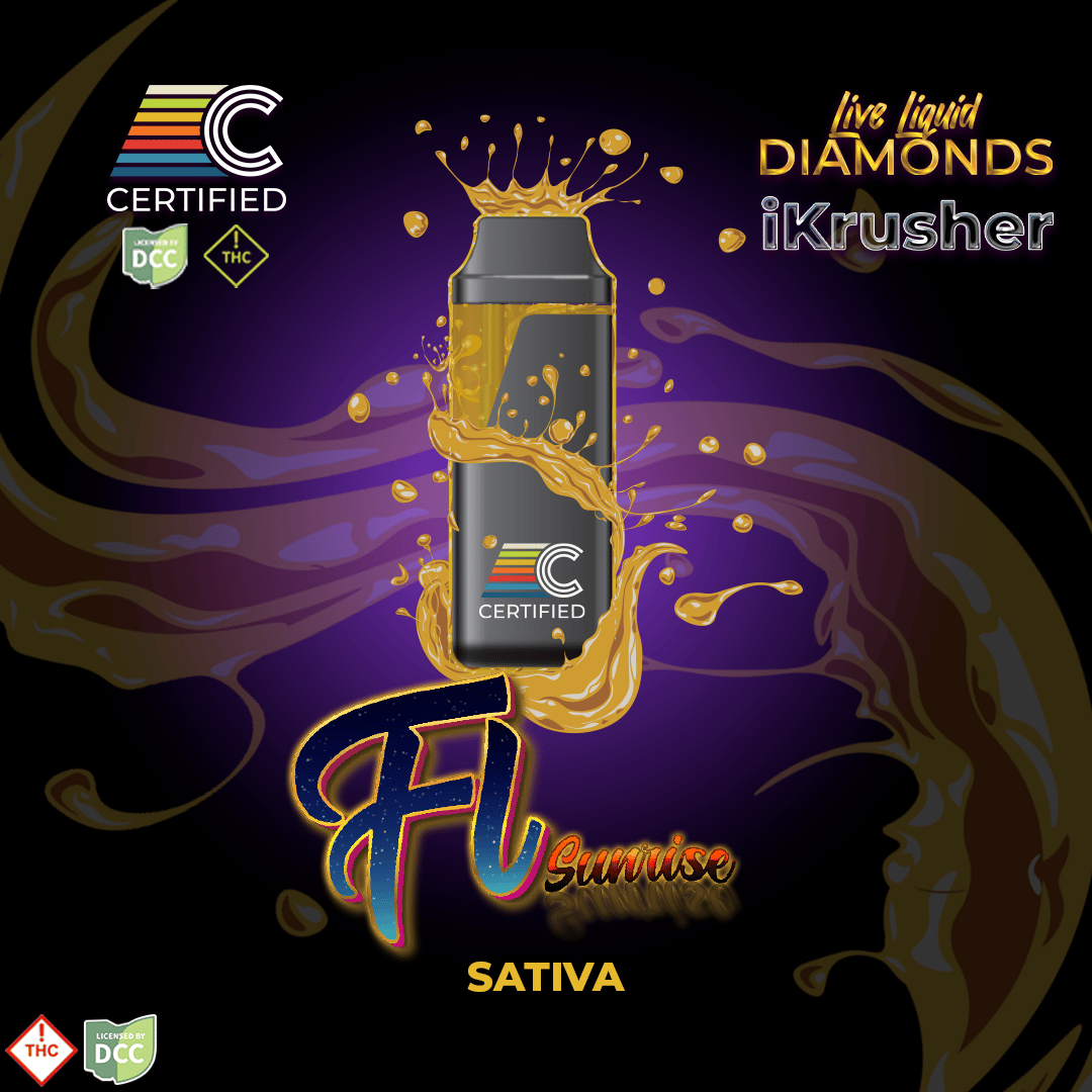 CERTIFIED – FL Sunrise - Live Liquid Diamonds [1000mg]