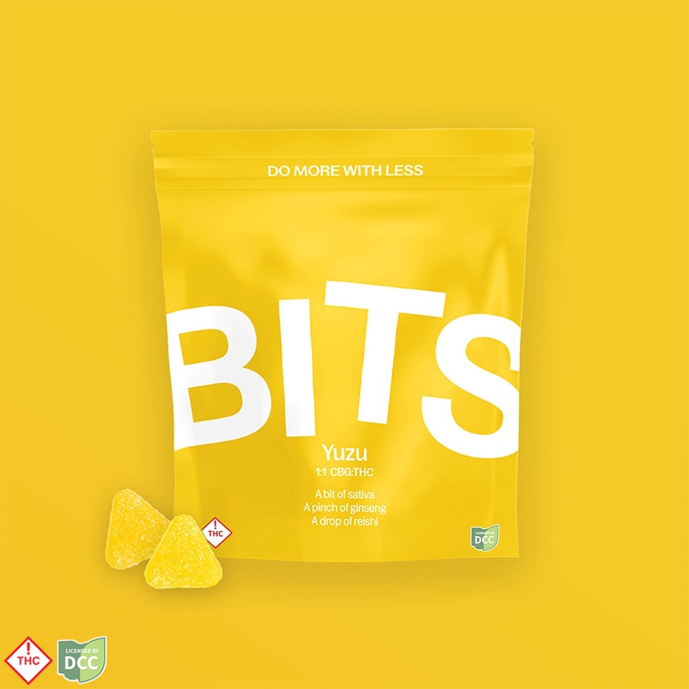 Yuzu Zone 1:1 CBG:THC [20pk] (100mg CBG/100mg THC) Bits - Ohio