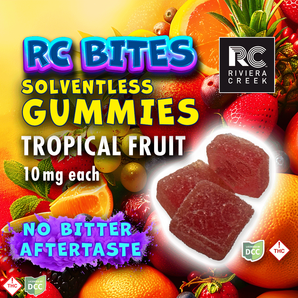 Riviera Creek – RC Bites Tropical Fruit [3pk] (30mg)