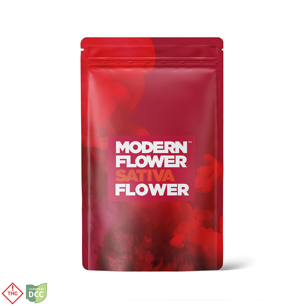 Modern Flower – Blue Beach Haze