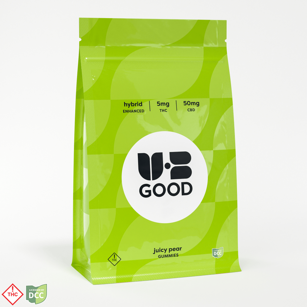 UB GOOD – Juicy Pear 10:1 Go Gummies