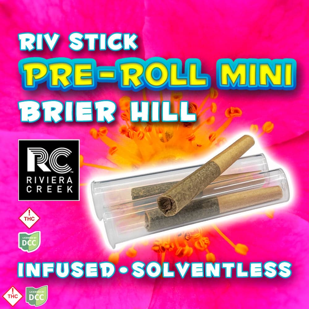 Riviera Creek – Brier Hill Infused Pre Roll Minis