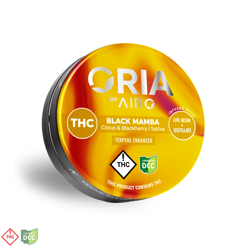Black Mamba - Citrus & Blackberry [10pk] (100mg) Oria by Airo