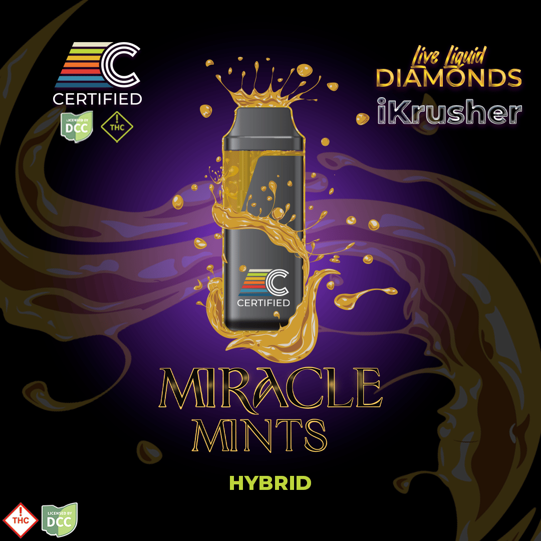 CERTIFIED – Miracle Mints - Live Liquid Diamonds [1000mg]