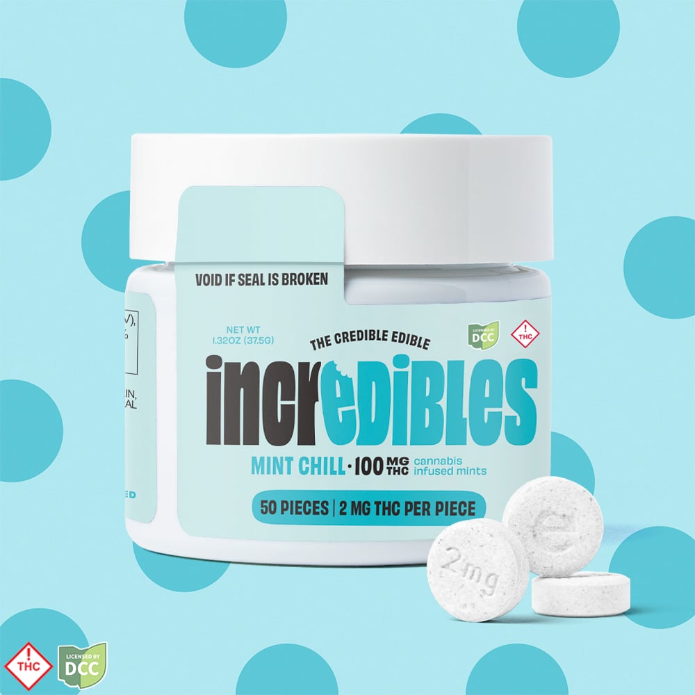 incredibles – Chill Mints [50pk] (100mg)