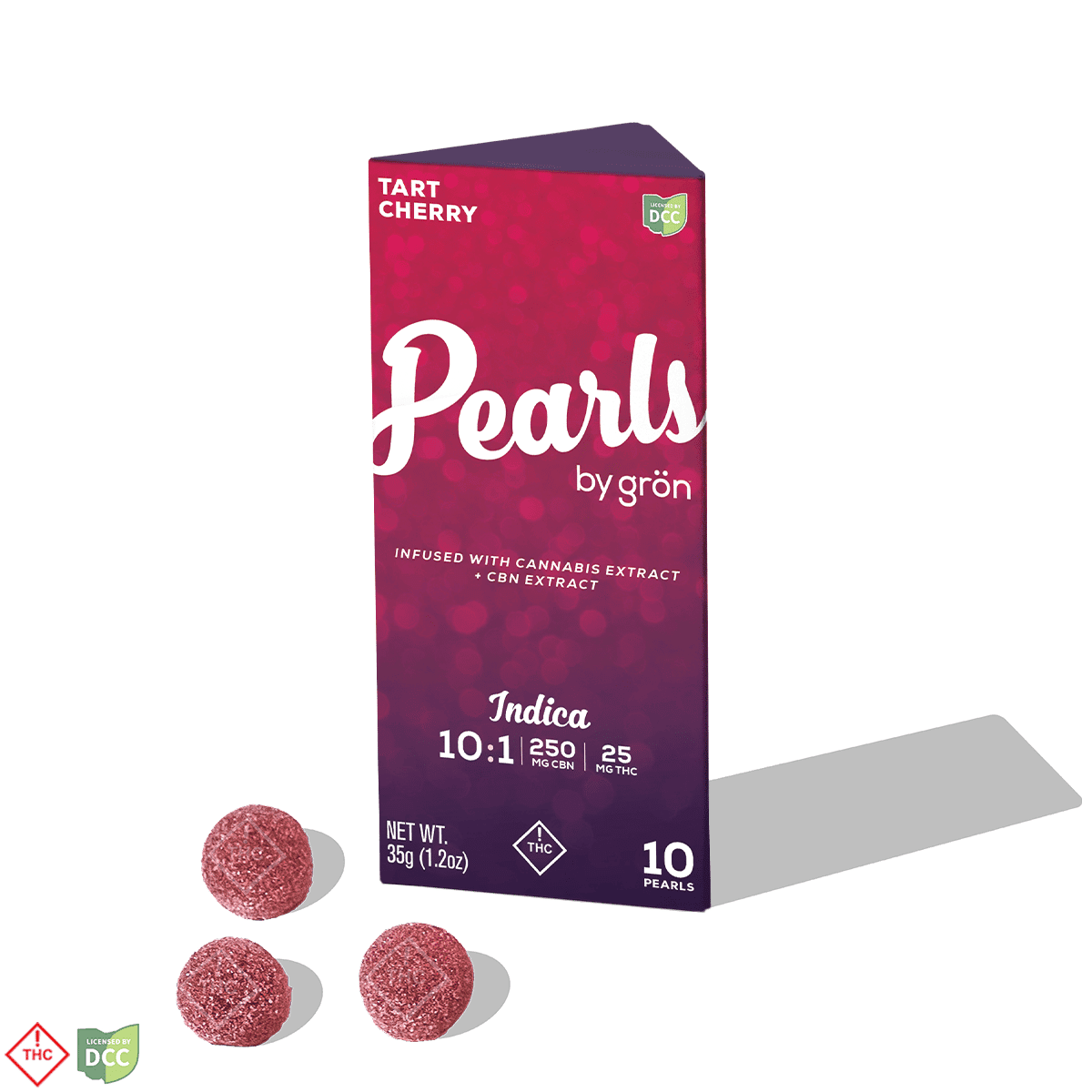 Grön – 10:1 Tart Cherry [10pk] (250mg CBN/25mg THC)