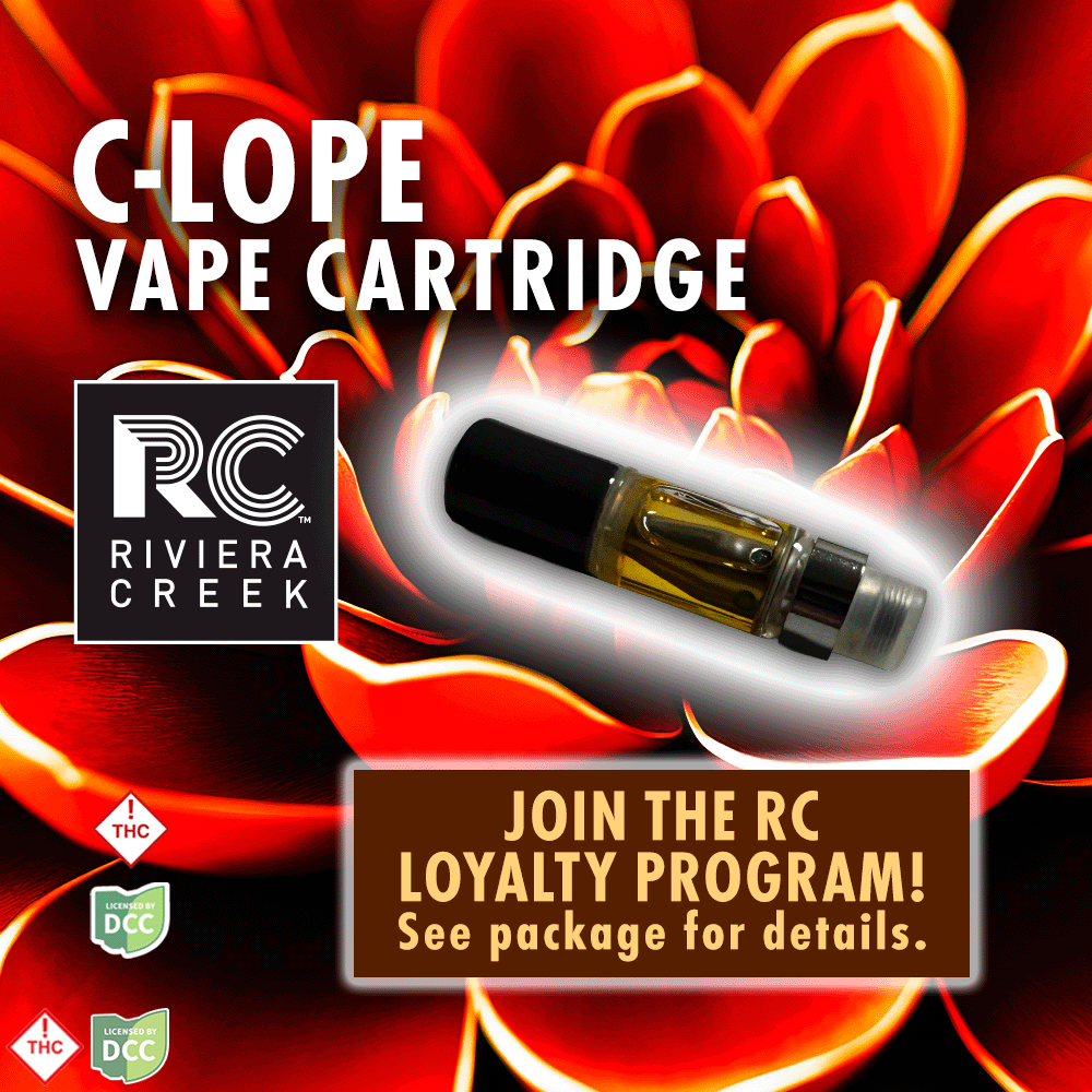 Riviera Creek – C-Lope Vape Cartridge