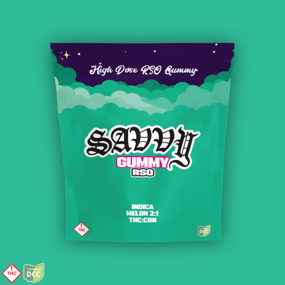 Savvy – Guap RSO - Melon Crash [1pk] (100mg THC/50mg CBN)
