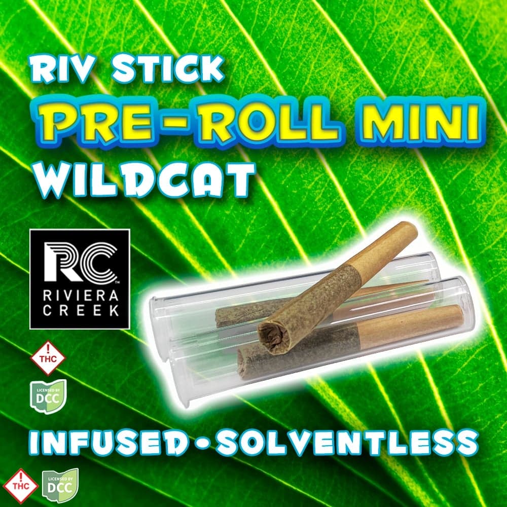 Riviera Creek – Wildcat Infused Pre Roll Minis