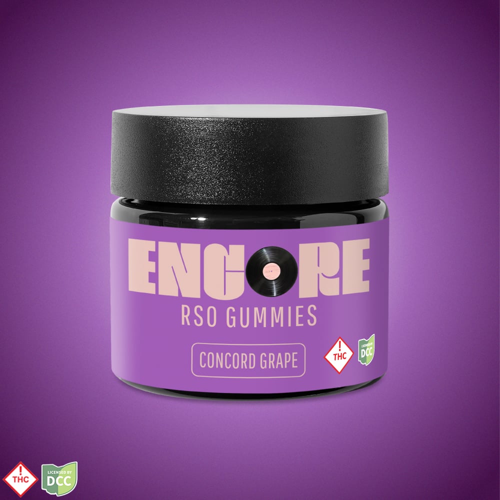 Encore Edibles – Concord Grape RSO - Indica [10pk] (110mg)