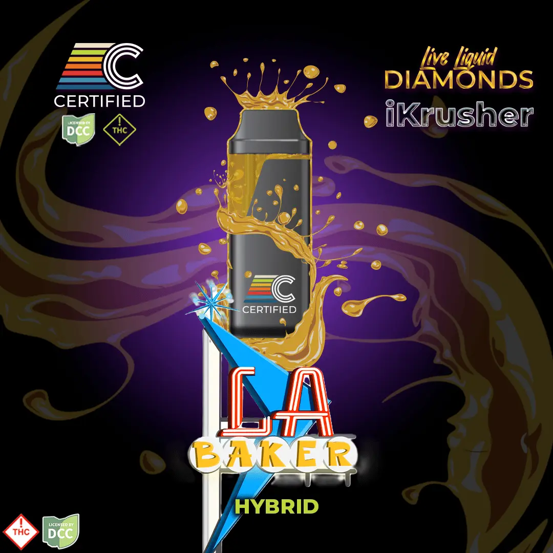 CERTIFIED – LA Baker - Live Liquid Diamonds [1000mg]