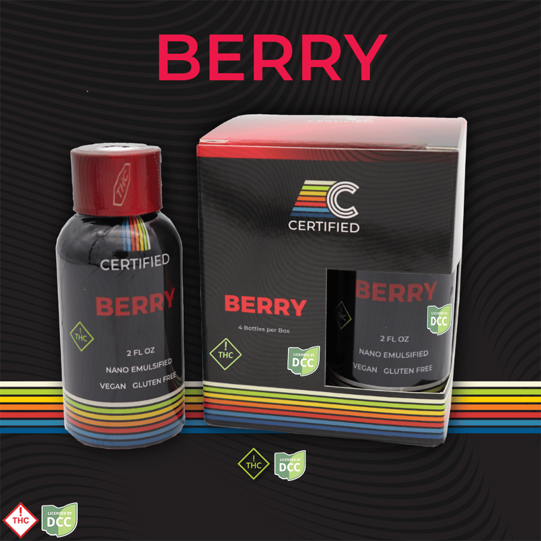 CERTIFIED – Berry [4pk] (100mg)