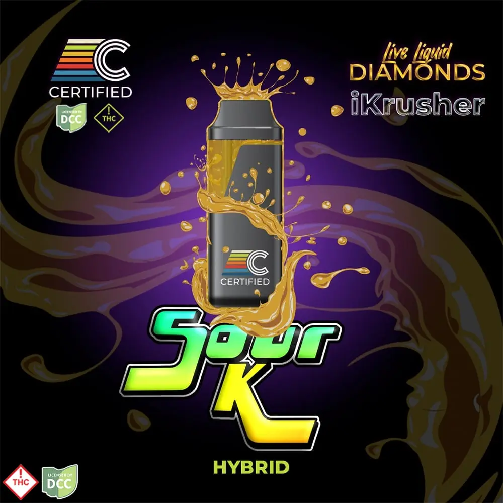 CERTIFIED – Sour K - Live Liquid Diamonds [1000mg]