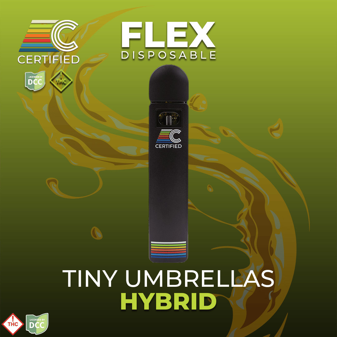CERTIFIED – Tiny Umbrellas [1g]