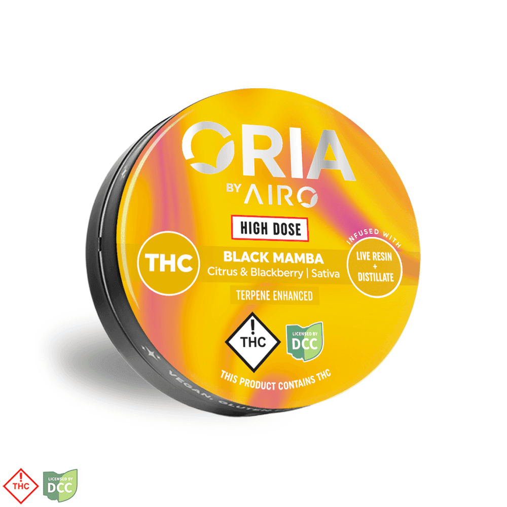 Oria by Airo – Black Mamba - Citrus & Blackberry [10pk] (500mg)