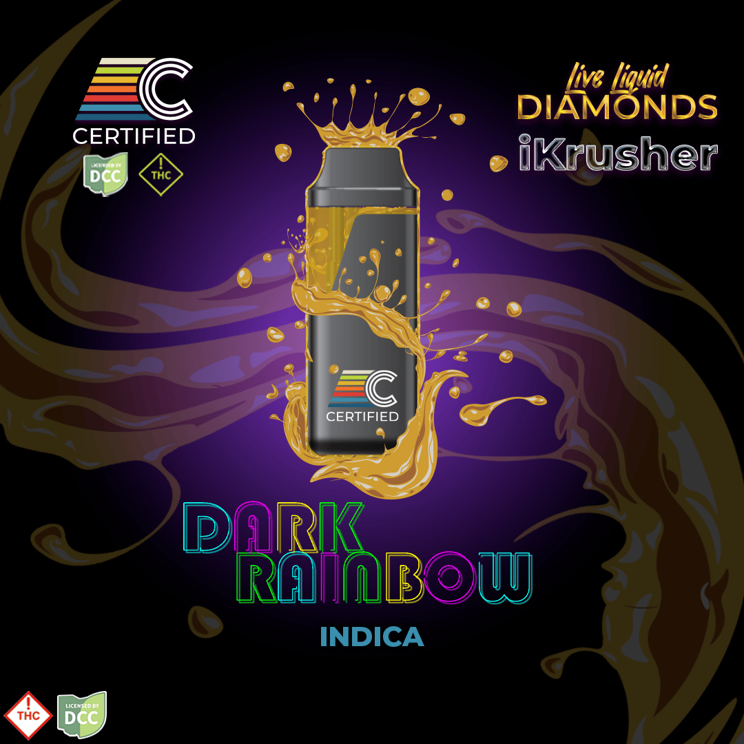 CERTIFIED – Dark Rainbow - Live Liquid Diamonds [1000mg]