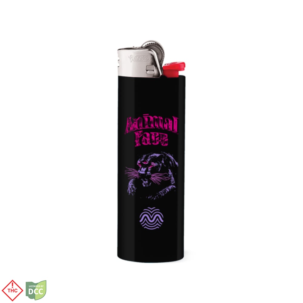 RYTHM – Lighter - Animal Face - Black