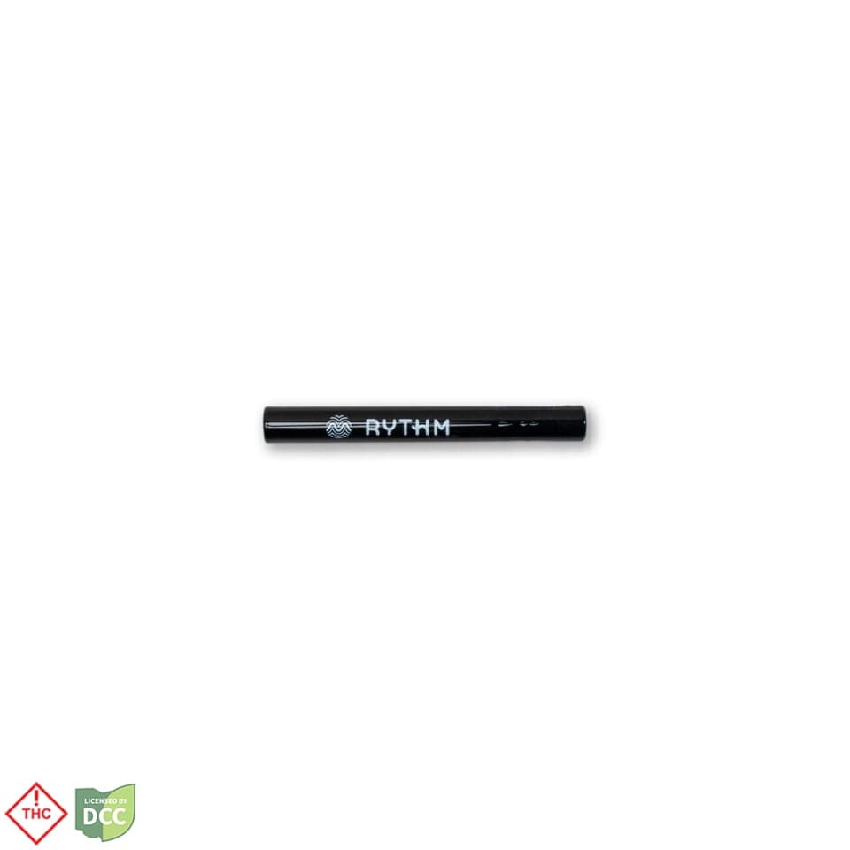 RYTHM – 4" Chillum - Black