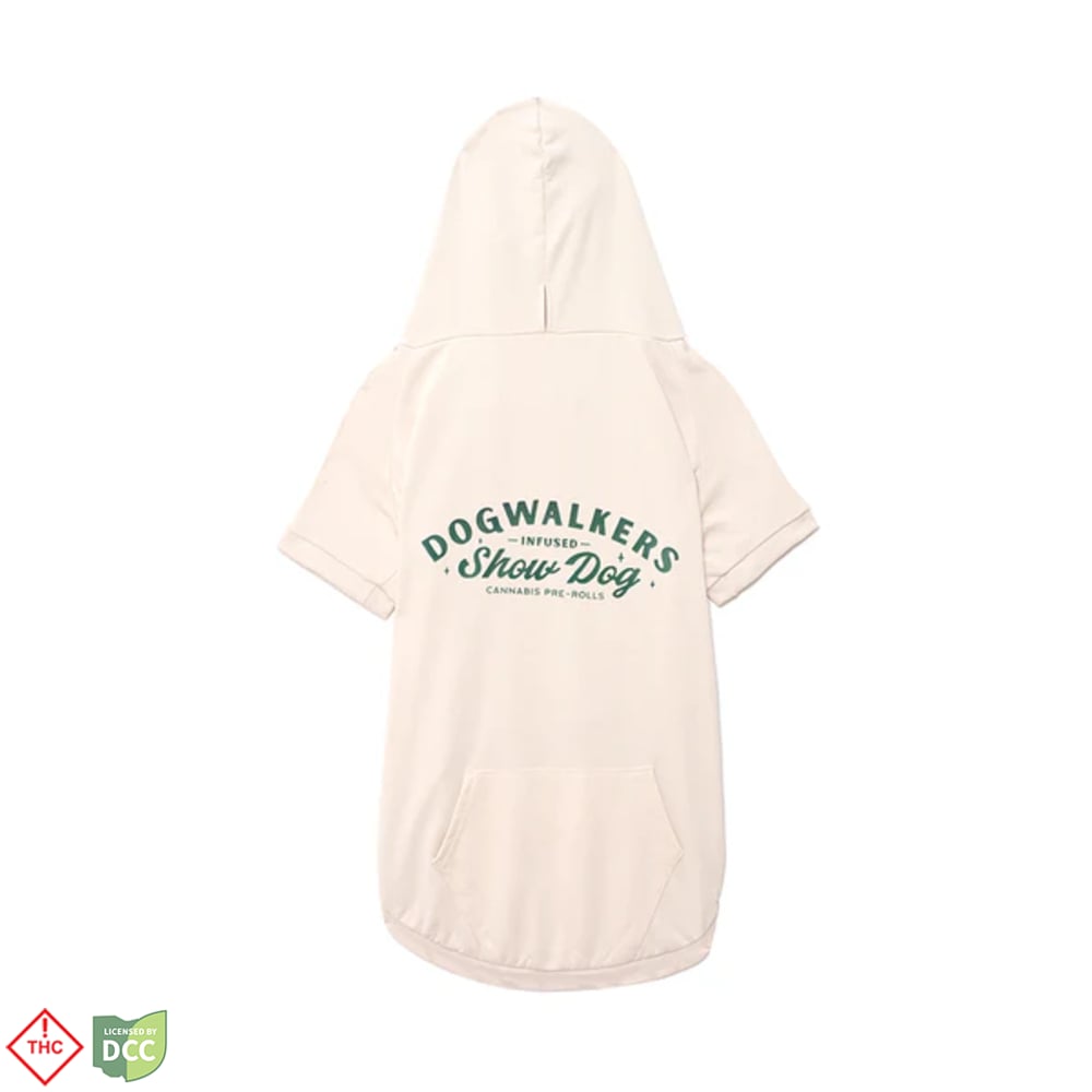 DW – Hoodie For Dogs - Show Dog (Cream) [L]